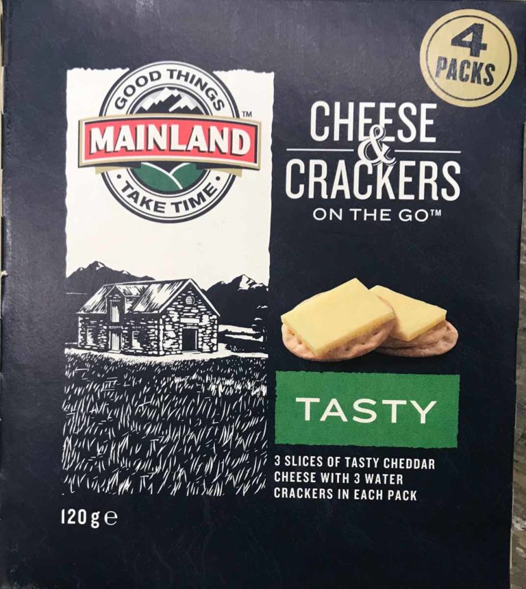 Mainland Cheese & Crackers On The Go Tasty - The Root Cause Members Portal